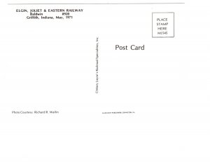 Elgin, Joliet, Eastern Railway Train, Griffith, Indiana