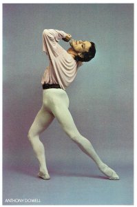 Ballet Anthony Dowell 1980 Postcard Photo by Daniel S. Sorine Printed 1981