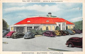 Hot Shoppes Batlimore, Maryland, USA Unused 