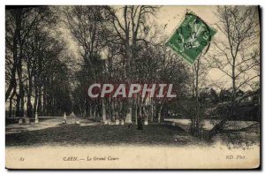Old Postcard Caen The Great Courses