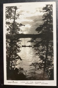 Mint Canada Real Picture Postcard Lake Of The woods Kenora