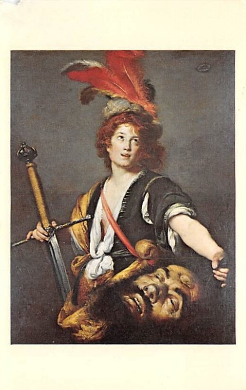 David With The Head of Goliath by Bernardo Strozzi Cincinnati Art Museum - Ci...