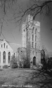 Montclair New Jersey First Methodist Church Real Photo Antique Postcard J52082