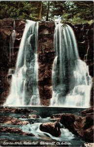 Ess-na-Grub Waterfall Glenarriff Co Antrim Antique Postcard DB Germany UNP 