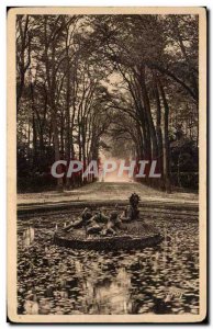 Old Postcard Splendor And Versailles De Charmes The Garden Pond Ceres Allee F...