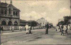 Ceylon Sri Lanka Pettah Town Hall c1910 TUCK Postcard