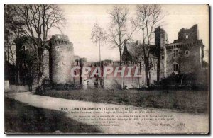 Chateaubriant - Le Chateau Fort - Old Postcard