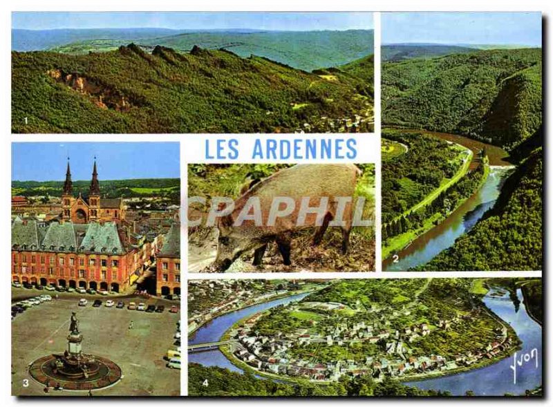 Postcard Modern Colors and Light of The Marvelous Vaillee France Meuse Ardenn...