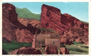 Vintage Postcard The Pueblo Park Of The Red  Rocks Denver Colorado CO