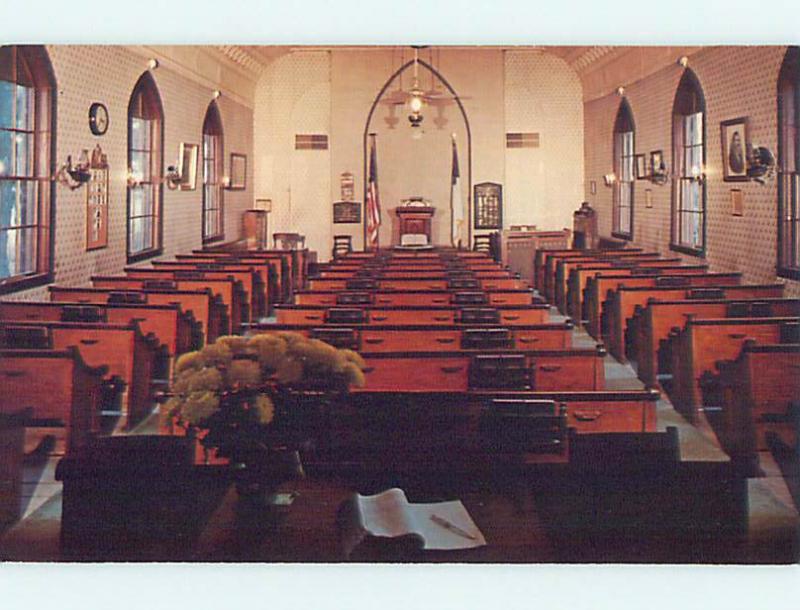 Unused Pre-1980 CHURCH SCENE Nashua Iowa IA p3656