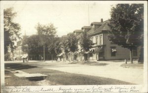 Georgetown MA Street View Homes c1905 Real Photo Postcard