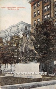 John Eager Howard Monument in Baltimore, Maryland