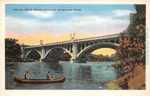 Capitol Drive Bridge Spanning - Milwaukee, Wisconsin WI  