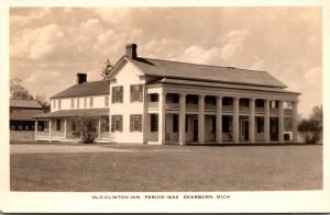 Michigan Dearborn Old Clinton Inn Real Photo