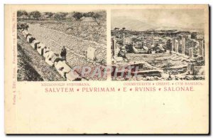 Old Postcard Necorpolis Salonae