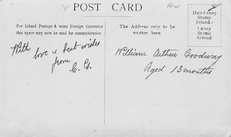 Baby and Doll Carriages Postcard