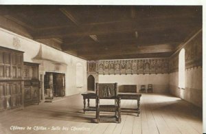 Switzerland Postcard - Chateau De Chillon - Salle Des Chevaliers - Ref TZ8055