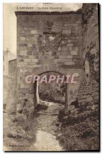 Old Postcard Les Baux The door Eyguieres