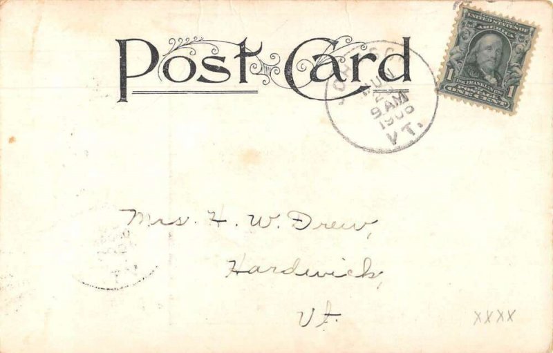 Johnson Vermont Hotel Johnson Vintage Postcard AA37527