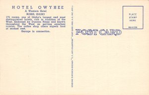 Boise, Idaho, Hotel Owyhee, AA366-26