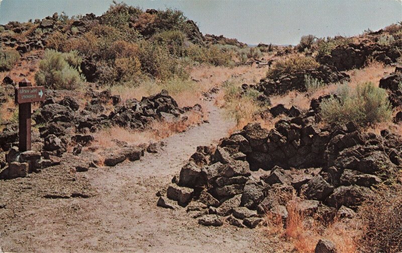 Captain Jack's Lava Beds National Monument Ca. Postcard 2R5-433 