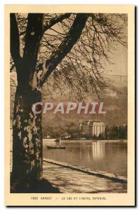 CARTE Postale Old Annecy Lake and the Hotel Imperial