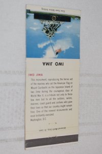 Iwo Jima Winter Holiday Greetings Universal Match Corp 30 Strike Matchbook Cover