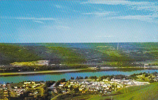 Canada Aerial View Peace River Alberta