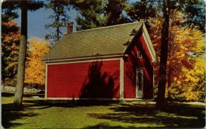 Mary Lamb School Longfellows Wayside Inn South Sudbury MA VTG Postcard UNP 