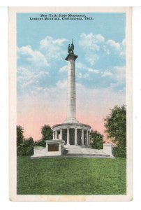 TN - Chattanooga, Lookout Mountain. NY State Monument