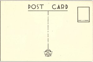 Postcard SHOPS SCENE Kitchener Ontario ON AI2155