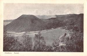 Batak Indonesia Sandsea Scenic View Antique Postcard J45376