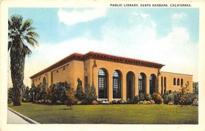 Public Library Santa Barbara California  