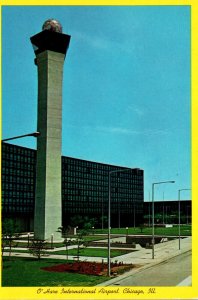 Illinois Chicago Control Tower O'Hare International Airport