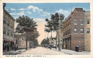 Post Office, Second Street in Lakewood, New Jersey