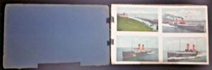 Vintage Renshaw Postcard Album of 40 Views of Manxland, Isle of Man 