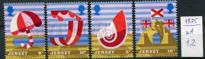 265875 UK JERSEY 1975 year MNH stamps set SEA SHELL