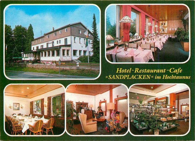 Germany Hotel restaurant Cafe Sandplacken im Hochtaunus Germany