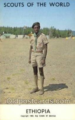 Ethiopia Boy Scouts of America, Scouting Copyright 1968 Unused 