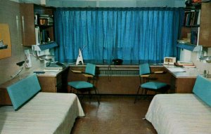 Seattle, Washington -Landers Hall Student Room at University of Washington-c1960