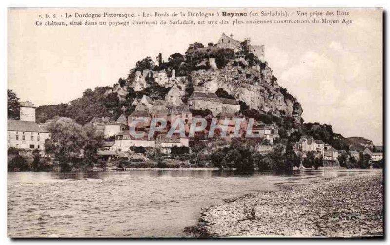 Beynac - Dordogne Picturesque - Old Postcard