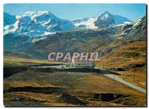 Postcard Modern Hospezi S Maria mit Blick gegen die Tessinerberge