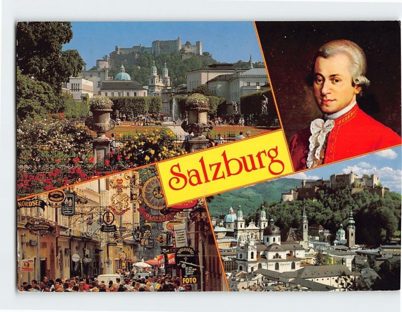 Postcard Salzburg, Austria
