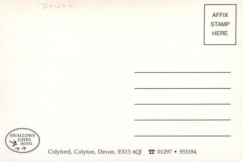 Swallows Eaves Hotel Colyford Colyton Devon Great Britain