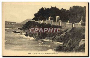 Old Postcard Toulon Mire at Mourillon