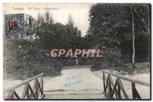 Old Postcard Tamatave Anjouan Ilot Plum I jetty