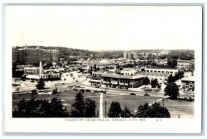 c1940's Country Club Plaza Kansas City Missouri MO RPPC Photo Vintage Postcard