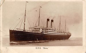 SS Baltic White Star Line 1929 