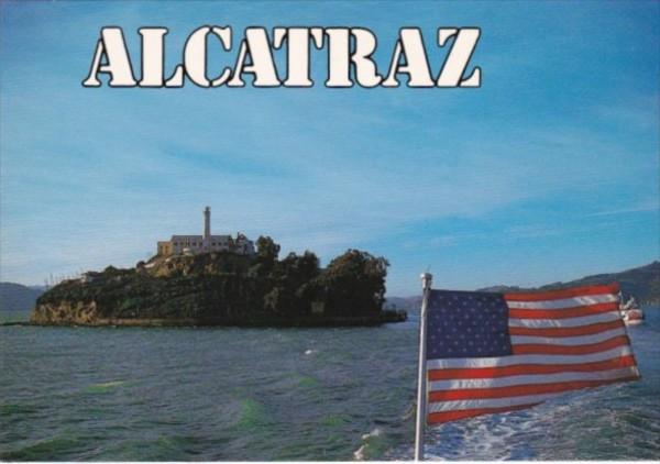 Alcatraz On San Francisco Bay California