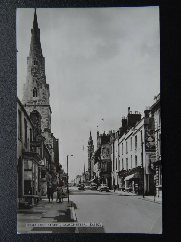 Dorset DORCHESTER High East Street - Old RP Postcard by E.T.W. Dennis